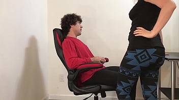 My stepmom helps me relax and cum - Matthias Christ