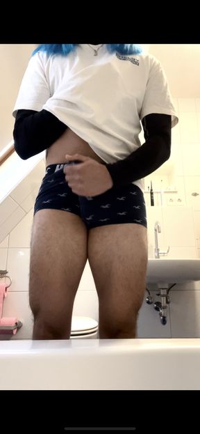 cute twink masturbates
