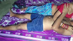 Indian Bhabhi Sex with Resting Devar After He Come Party Alone