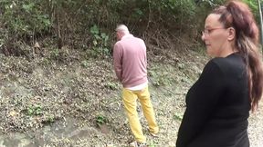 Wild Sex on the Sidewalk
