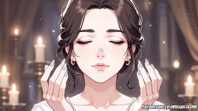 Petite girl on vacation gets her leg locked in tropical passion