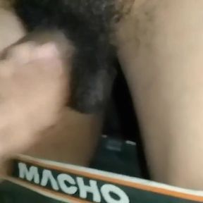 Pee Bathroom Black Big Cock Handjob Fuck My Indian Man Chet Enjoyed
