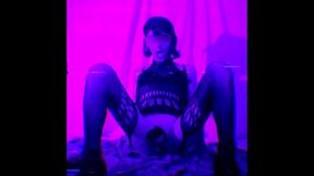 Sissy Take A Big 10 Dildo In Her Litle Ass. Shes Gaping Hard.. 4n4lyze