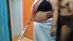 I Fuck My Best Friend's Hot MILF Stepmother When She Sweeping Our Room!