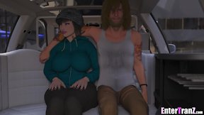 Bbc plunges deep into wet trans pussy