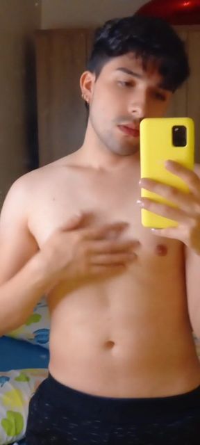Naked on Mirror