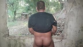 trepei gostoso na casa abandonada socada forte no meu cuzinho apertado
