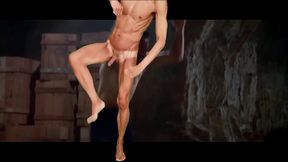 Amateur Gay Solo Fun: Enter the Cock in a Hilarious 2–Minute Scene