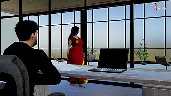 Desi Bhabhi Fucking Boss to Get a Job! Interview Gone Wrong!