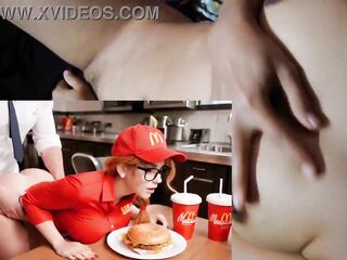 McDonald's Cutie worker screw in shop