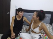 LA AZOTO EN LA CAMA POR ESTAR DE BROMISTA