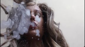 Spitting all over your face