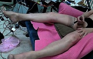 Stocking and cum. a long version