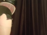 THICC Geordie Sissy Slag Twerks Big British Booty