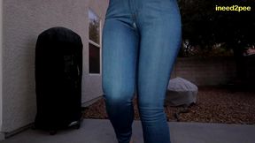 sinn sage candid and sexy skin tight jeans pissing gusher