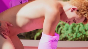 Facial Cumshots with Bareback Blondes