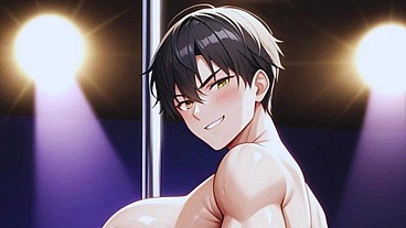 Part-2. Gay Bar Has Live Sex Show with Femboys and Hot Young Men.