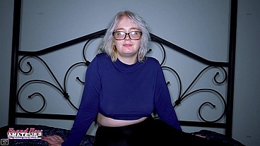 Blonde Coed Annie Archer Masturbates And Gets Her Pussy Deeply Fucked!