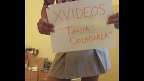 Tania Colegiala Verificacion