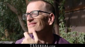 TSSexual.com - Casey Kisses slammed after giving a hot fellatio