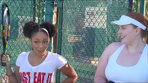 Gibby The Tennis Player Smashes Slim thick chick Red Head Pawg