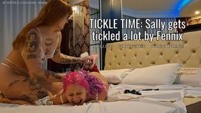 TICKLE TIME: Sally Gets Tickled a Lot by Fennix SUB ENG 1080p TICKLING ROPE BONDAGE FOOT FETISH FOOT TICKLING