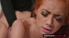 skinny latina pornstar veronica leal stretched by monster bbc