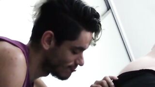 Mars made a mess inside Rhys ass after planting his creamy nut
