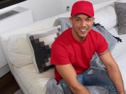 REALITY DUDES - When Hot Pizza Guy Nic Sahara Showed Up I Suddenly Had A Hunger To Fuck His Ass