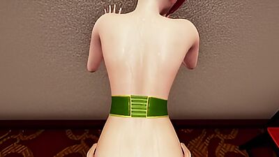 Sexy Redhead Anime Girl Mei Link in 3D Animation - Experience POV Legs-Up Missionary Fuck with Moans, Intense Doggystyle for Big Ass Fuck Close-Up, and Lifting Tied Hands Ending with Creampie
