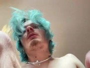 Skinny Muscular YOUNG Twink Gets Biggest CUMSHOT On Your Face POV