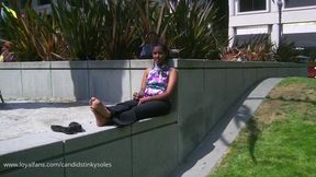 YOU CAN SMELL MY FEET ON MY BREAK INTERVIEW