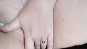 Morning Masturbation on Vacation Couch