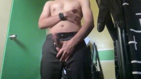 DORM SERIES 11: BEEN KINKY DURING CLASSES, STROKED OFF RIGHT AFTER