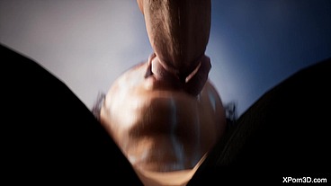 Deepthroat Facefuck Asian Busty Futa Babe 3D Porn Hentai Anime