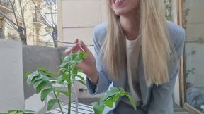Lina Roselina’s Barcelona Terrace Smoke Session