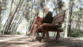 With a book in the park WMV (1920x1080) FHD