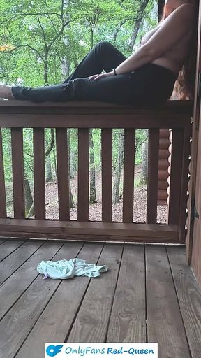 Touching Myself in the Woods to the Sounds of Nature