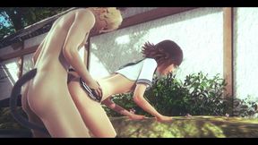 Hentai Uncensored 3D - Mia and Elf Hard Sex - Japanese Asian Manga Anime Film Game Porn