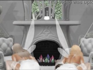 Nicki and Chyna Heavenly Cutie Black three-some