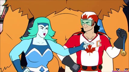 busty milf BALLBUSTING kick in the balls anime nutshot, Niagara Falls
