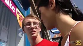 Hunt4k. sweetie prepared to cheat on boyfriend only for opportunity to..