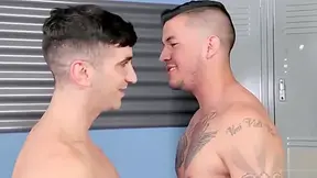 Sexy Gym Locker Hookup