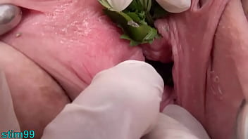 Nettles in Peehole Urethral Insertion Nettles &amp_ Fisting Cunt