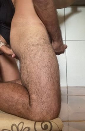 Helping Hubby Cum