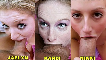 Teen Deepthroaters Volume 14 - 3 Amazing 18 & 19 YO Deepthroat Blowjobs - Featuring Jaelyn Fox, Kandi Hart, Nikki Hilton