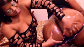 Dainty Poizon Ivy and Lisa Rivera at amateur trailer