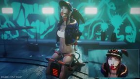 Akali kda fuck machine