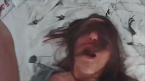 Wife at Home Cheats on Her Husband with His Best Friend. Real