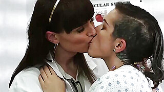 Horny ts sweetheart Natalie Mars takes her doctors bigcock